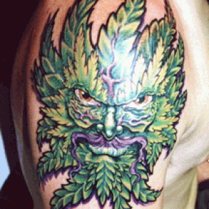 Weed Tattoo