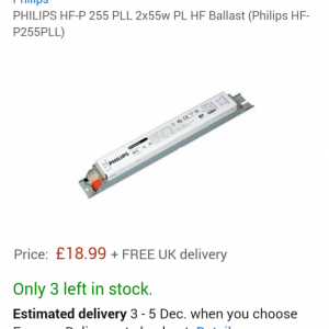 Philips HF-P ballast