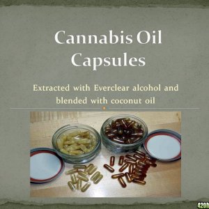 cannabis oil capsule