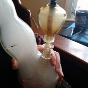 Fruit tea bong