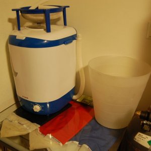 My bubbleator Machine, with 3 bags