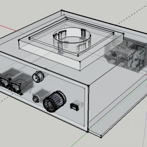 3D model AC controller