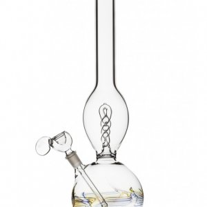 Hand Blown PercPercolator Glass Bong Skyfall