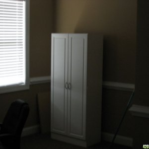 JCool Cabinet closed lights on