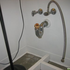 i added a flexible water faucet hose