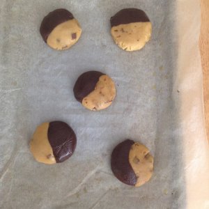 Ying-Yang double strength cookies