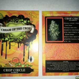 Cream of the Crop "Crop Circle Auto" packaging