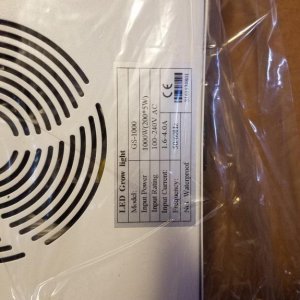 GS1000 1000W LED Grow light