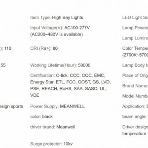 1500W LED