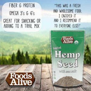 Foods Alive Organic Hemp Food