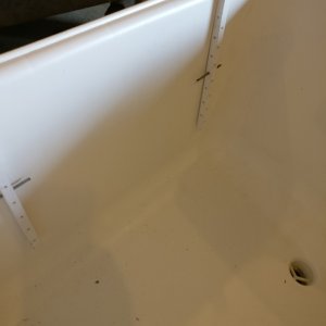 Hangers in tub 2