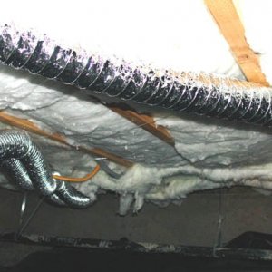 Usul's Crawl Space Ductwork