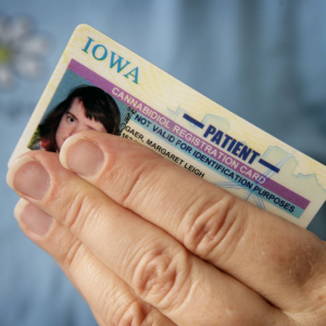 Iowa Patient Card - AP Photo