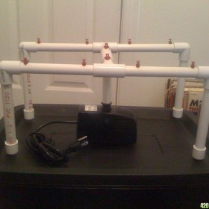 Homemade aeroponics cloner