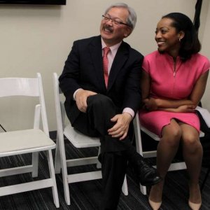 Mayor Ed Lee and Supervisor Malia Cohen - Paul Chinn