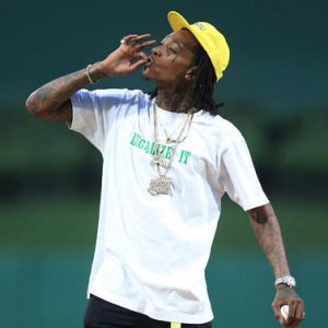 Wiz Khalifa First Pitch - Charles LeClaire