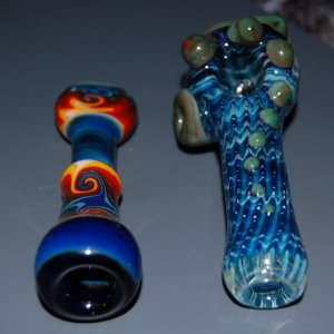 New Glass- New Spoon and Chillum