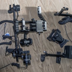 DSLR shoulder rig