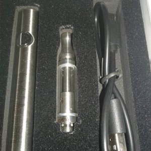 Trinity Vaporizer inside the box