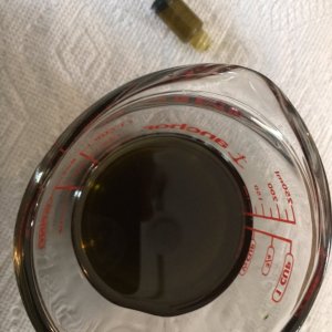 Oil from trimmings