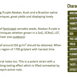 Alaskan Purple Photo