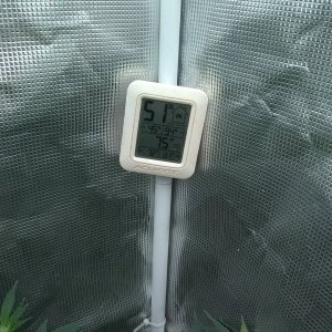 Open tent temp and rh