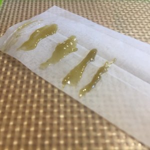 Rosin stripes