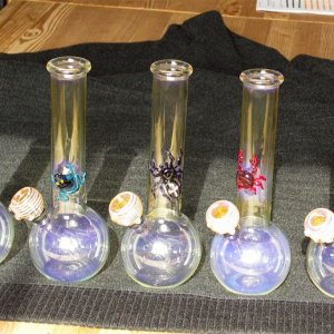 new nature inspired glass bongs - animals