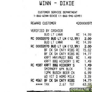 Winn Dixie Rewards