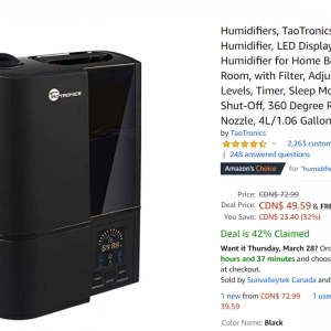 FireShot Capture 078 - TaoTronics Cool Mist Humidifiers, Ultrasonic Humidifier for Home Bedr_ ...png