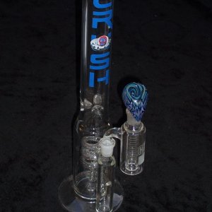 Blue Crush w/ HISI Ash Catcher & Custom Layered Bowl