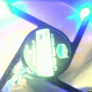 blue led pc fan