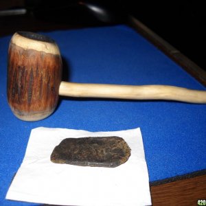 Woodsman Outdoors Nov. 2010 - Hickory Pipe and Scissor Hash