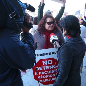 Protest in West Hollywood