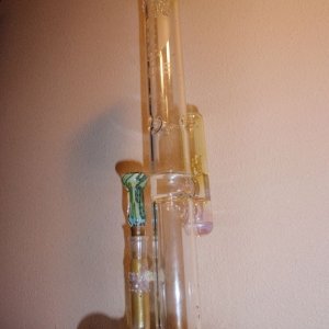 Inline bong