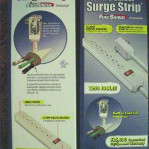 Fire Proof Power Strip