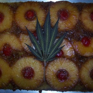 MV Cannabis Pineapple Upside Down Cake