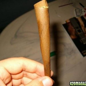 silver haze/hash blunt