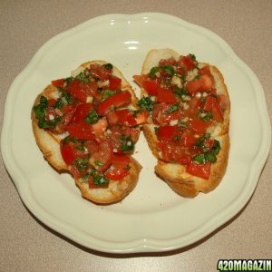 Bruschetta: Cannabis Style