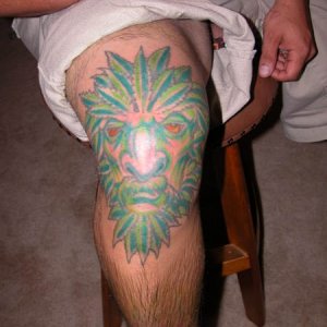 Marijuana Man Tattoo