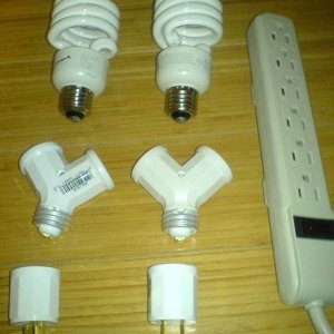 Cheap CFL setup