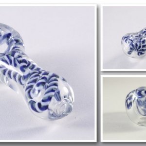 Glass pipe - Candy stick thick pipe