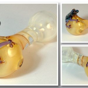 Glass pipe - thick glass Frog