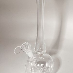 Glass bong - thick glass - Peace 2012