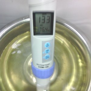 "PPM" meter reading on 442 setting