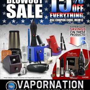 Vapor Nation Memorial Day Sale