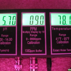 PH, PPM, Temp meter