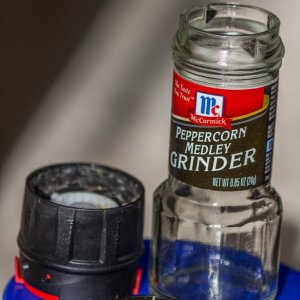 Experiment: Peppercorn grinder for alternative p1