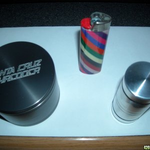 SCS Grinder and SS Stash Case