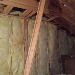 Prospective attic space for grow